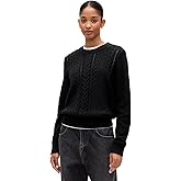 Gap Womens Cable Crewneck Sweater