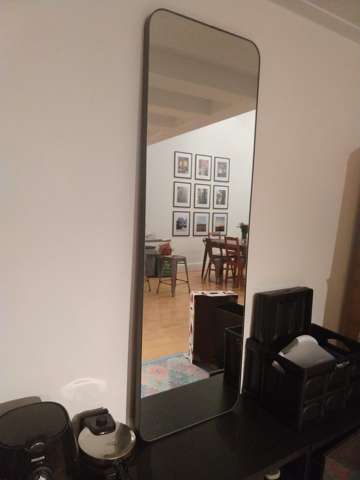 37/mo Finance Upland Oaks Large Full Length Body Mirror for Floor