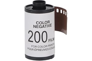 Color Film Roll 35mm ISO200 for Cameras High Resolution 135 Color Stock Fine Grain Enhanced Reproduction and Sharpness Ideal 