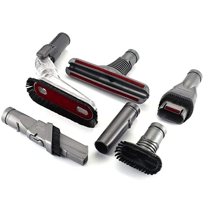 Jiang Hui Bürsten-Ersatzteil-Kit für Dyson-Staubsauger, Zubehör für Dyson DC35 DC45 DC52 / 58 V6-Staubsauger usw. (6 in 1)