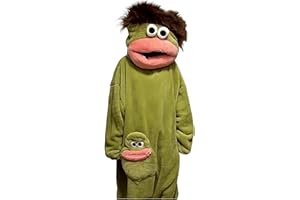 Silly Onesie Adult Pajamas, Ultra Soft Plush Hooded One Piece Loungewear Ulimate Playful Comfort Adorable for Movie Nights