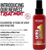 Revlon UniqONE Vegan Leave In Conditioner 150ml Shine Frizz Control All Hair view 3