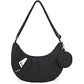 BAGSMART Lightweight Crossbody Bags for Women, Quilted Puffer Shoulder HandBags with Adjustable Strap for Travel