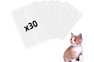 LUXRISE Cat Litter Box Liners for PetSnowy SNOW+ Cat Litter Box, 30 PCS Self-Sealing Waste Drawer Bags for Automatic cat Litter Box (30 Pcs)