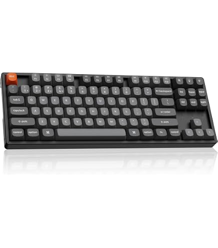 Amazon.com: Keychron K8 Tenkeyless Wireless Mechanical Keyboard