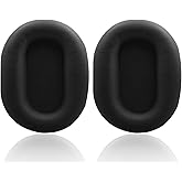 Replacement Ear Pads Cushions for Sony WH-CH710N, WH-CH720N Headphones, Earpads Cover, Headphone Repair Parts-Black