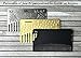 Go-Comb Wallet Comb & Mirror - Fits in your wallet - travel mirror - travel comb (Otomi Mirror)
