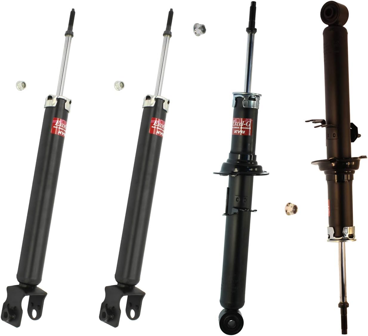 KYB Excel-G OEM Struts & Shocks Set for 2008 Infiniti G37 RWD