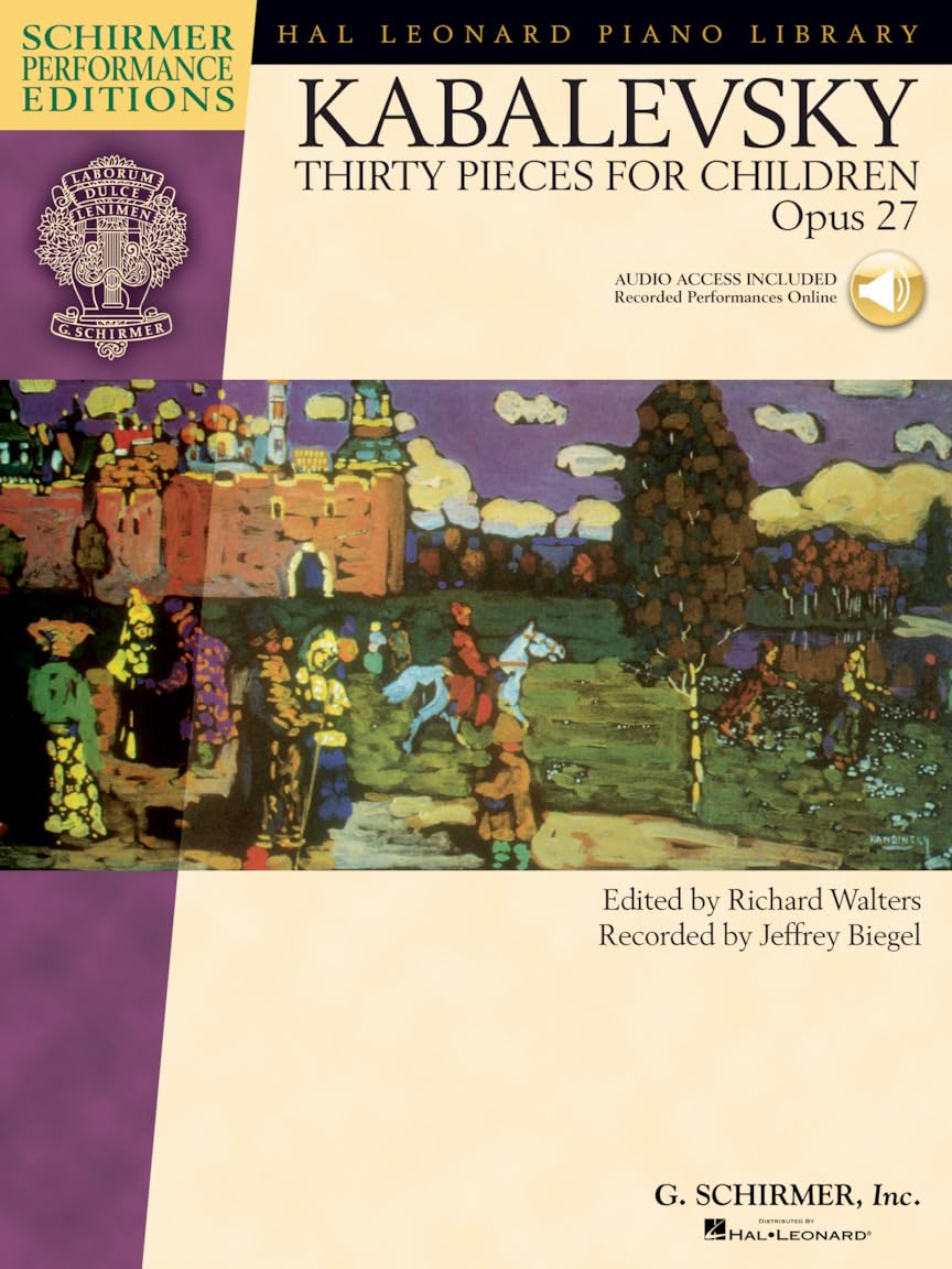 Dmitri Kabalevsky - Thirty Pieces for Children, Op. 27 - Book with Online Media with Recordings of Performances Schirmer Performance Editions