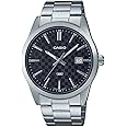 Casio Men Watch Analog Date Display Black Dial Stainless Steel Band MTP-VD03D-1AUDF, Black, bracelet, Black, bracelet