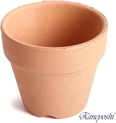 Amazon 鉢 三河焼 Kaneyoshi 日本製 安心の国産品質 陶器 植木鉢 素焼き鉢 2 5号 鉢