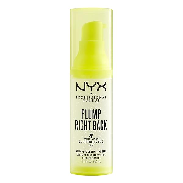 NYX PROFESSIONAL MAKEUP PLUMP RIGHT BACK PLUMPING SERUM & PRIMER, WITH HYALURONIC ACID