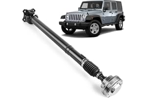 Nifeida Front Drive Shaft Assembly Compatible with Jeep Wrangler 2012 2013 2014 2015 2016 2017, Driveshaft Complete Prop Shaft Replaces 52123551AA, 52123551AB, 34in Automatic Trans