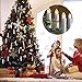 Raycare 10 PCS Battery Operated Taper Candle Lights with Remote, 4 Inches Led Window Candles with 6H Timer, Warm White Bright Flickering Light Christmas Candles with Clips/Suction Cups