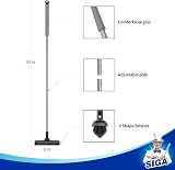 MR.SIGA Grout Scrub Brush Long Handle Shower Floor Tile Cleaner Stiff Bristles view 6