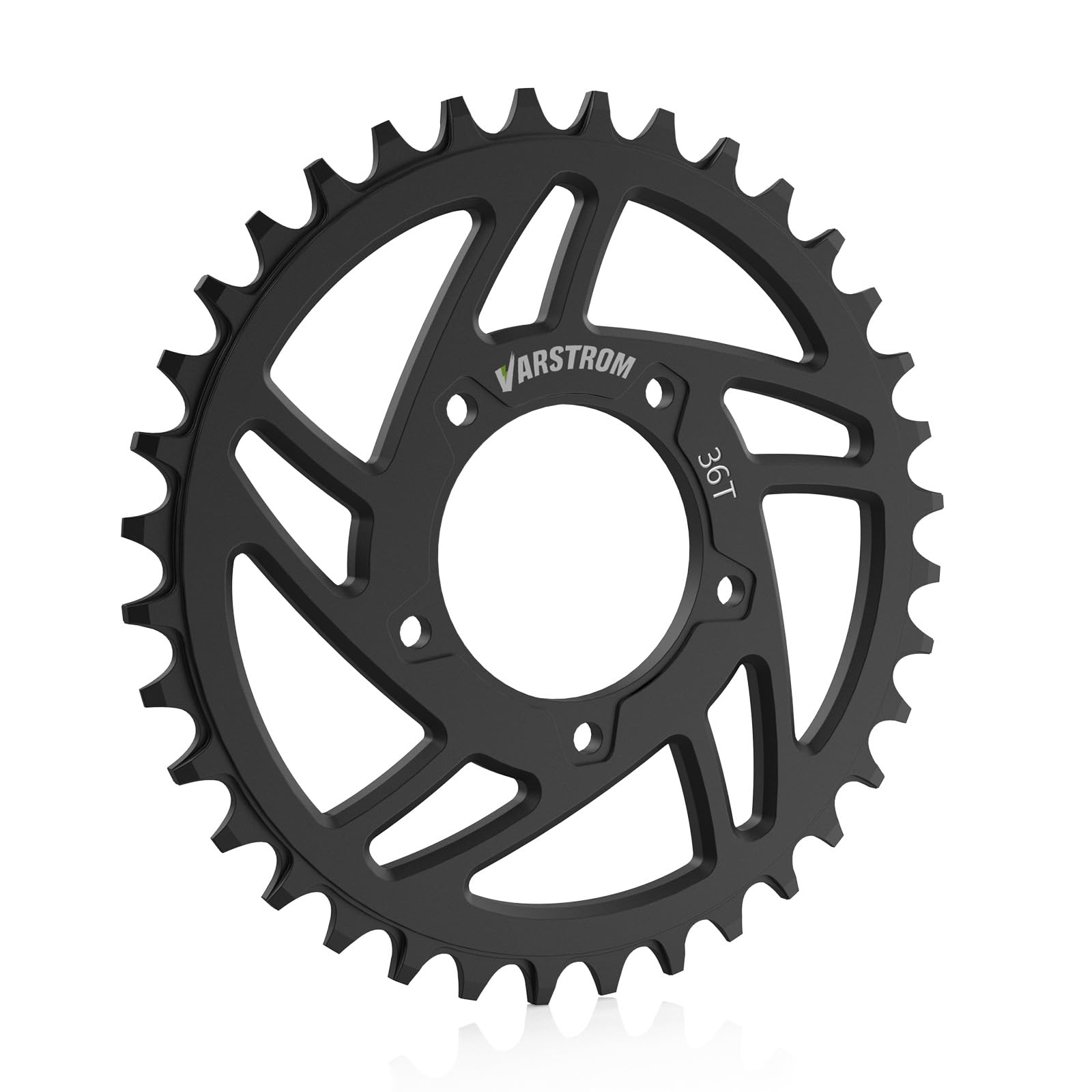 Photo 1 of Varstrom Chainring for BAFANG Mid Motor:36T Sprocket for BBS02B BBS01B Mid Drive Kit,Black Aluminum Alloy Chain Wheel for BAFANG 250W/500W/750W Electric Bike Conversion Kits