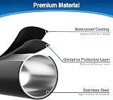 Songsoso Free-Standing Toilet Roll Holder with Top Shelf Holds 4 Rolls view 3
