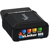 VGATE vLinker MS Bluetooth (MFI) Adapter OBD2 Scanner Code Reader Diagnostic Scan Tool for iOS, Android and Windows, Support 5 CAN Protocols (GMLAN, MS CAN, CH CAN, LS CAN)