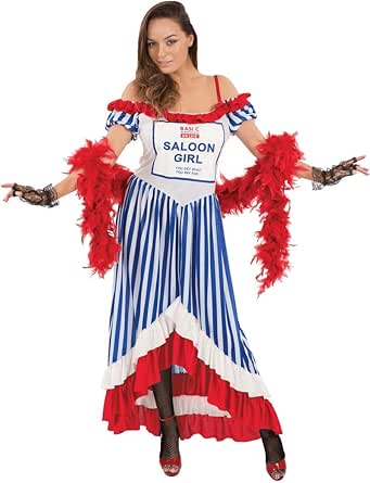 Amazon.com: Orion Costumes Womens Budget Value Basic Saloon Girl Fancy Dress Costume: Clothing