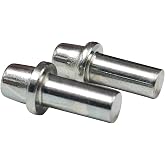 Hinge Outlet Replacement Tension Pins Double Action Spring 5 Inch 2-Pack