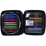 KnitPro KP20603 Symphonie Ensemble d'Aiguilles Solide Interchangeable Bois Multicolore 47,5 x 0,5 x 1,6 cm