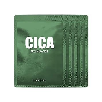 Download Amazon Com Lapcos Cica Sheet Mask Daily Face Mask With Cantella Plant Extract To Regenerate And Revitalize Skin Korean Beauty Favorite 5 Pack Beauty PSD Mockup Templates