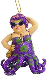 December Diamonds Miss Fran III Octopus Mermaid Christmas Ornament 5590379