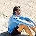 Vapor Apparel Men's Outdoor UPF 50+ Long Sleeve T-Shirt, UV Sun Protection for Fishing, Running, Hiking, XL, Columbia Blue