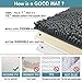 MAYSHINE Around Toilet Area Rug | Soft Non-Slip Bathroom Mat, Absorbent Microfiber, Machine Washable | Alfombra de Baño para Inodoro, Antideslizante y Lavable | Luxury Mat | 24