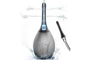 PROPODUSCHE Enema Douche Anti Back-Flow, Anal Douche Connected to Shower Hole,Enema Bulb with 7 Spouts, Reusable Enima Vaginal Cleaner kit for Men Women