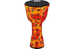 Meinl Percussion Meinl VivaRhythm VR-SDJ10-NH Boom Series 10" Djembe, Pre-Tuned Napa Head, Sunshine Finish