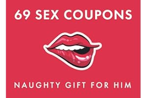 69 Sex Coupons Naughty Gift for Him: Kinky Vouchers for Boyfriend or Husband and Valentine's Day Present Idea