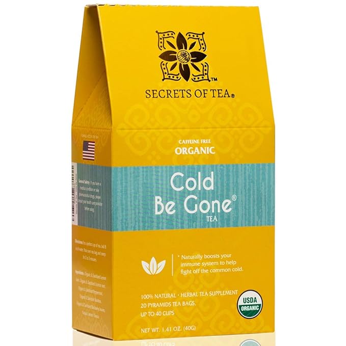 Secrets of Tea Cold Be Gone Tea