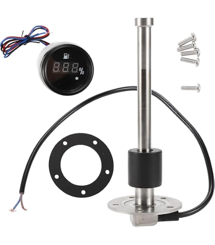 thumbnail image 2 of ACROPIX Stainless Steel Fuel Sending Unit - Universal Marine & Vehicle Fuel Gauge Sensor 2 of 11