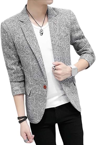 Amazon Rehoodnメンズ スーツ メンズ ビジネス フォーマルスーツ メンズ ファッション コート カジュアル スーツ 紳士服 オシャレ シルエット 秋 夏 春 スーツ コート ジャケット 通販