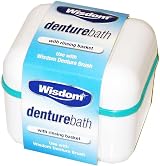 Wisdom Denture Bath with Rinsing Basket view 2