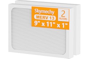 SKYMECHY 9 x 11 x 1 MERV 13 Dehumidifier Filter Replacement Compatible with Santa Fe Compact70, Ultra70, Element, Compact2, UA 65H Dehumidifier Models, 2 Pack