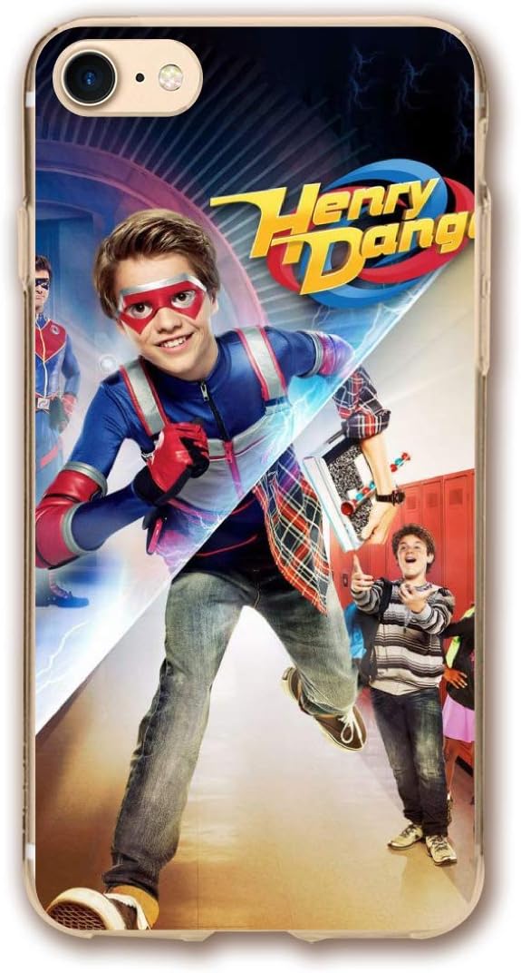 Hen-Ry Dan-Ger iPhone 7 Case Shockproof Protective Case iPhone 8 Case TPU Silicone Case for iPhone 7/8 4.7 Inch