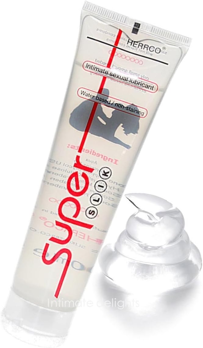 Super Slik Lube Water Based Natural Personal & Sexual Lubricant Large 100ml Tube