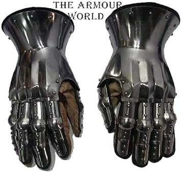 medieval armor gloves