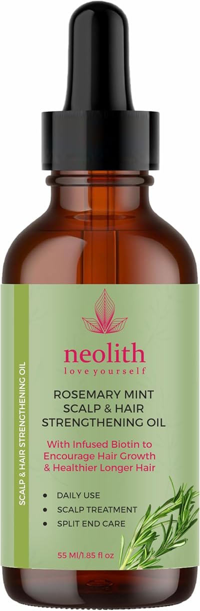 Neolith Rosemary Mint Biotin Hair Growth Oil Scalp Nourishment Anti Dandruff