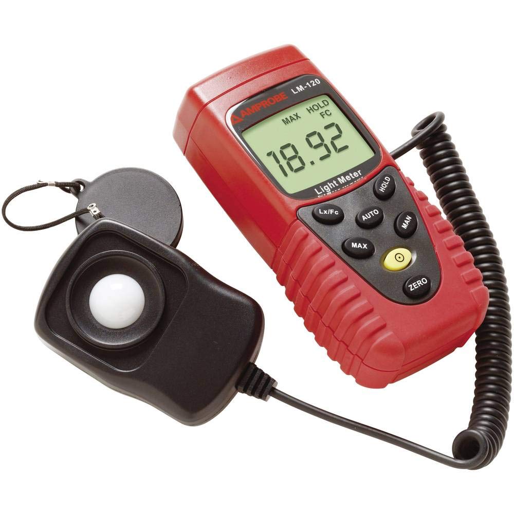 Amprobe LM-120 Light Meter with Silicon Photodiode and Filte...