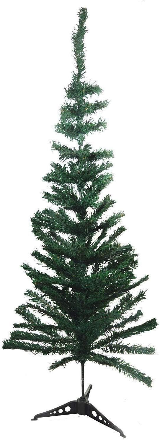 Itmumbai 5x Artificial Xmas Tree with Metal Stand for Indoors and Outdoors
