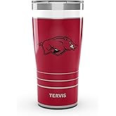 Tervis Traveler Arkansas Razorbacks - MVP Triple Insulated Tumbler Travel Cup Keeps Drinks Cold & Hot, 20oz, Stainless Steel