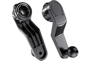 Kaishengyuan Extension Arm Compatiable with 17mm/0.67" Ball, Plastic Extension Rod 360° Rotation Working for Phone Holder Phone Mount Dash Mount Accessories (2 pcs)