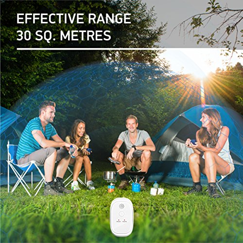 [NEW 2018] Effective Ultrasonic Mosquito Repellent (2-Pack) - Odorless Non-Toxic Portable Pest Control Repeller Anti Insects, Bugs, Roaches w/Dragonfly Mode - For Indoor and Outdoor - Thumbnail 2