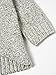 Joeoy Women's Gray Criss Cross Wrap Front V Neck Long Sleeve Knit Sweater Jumper