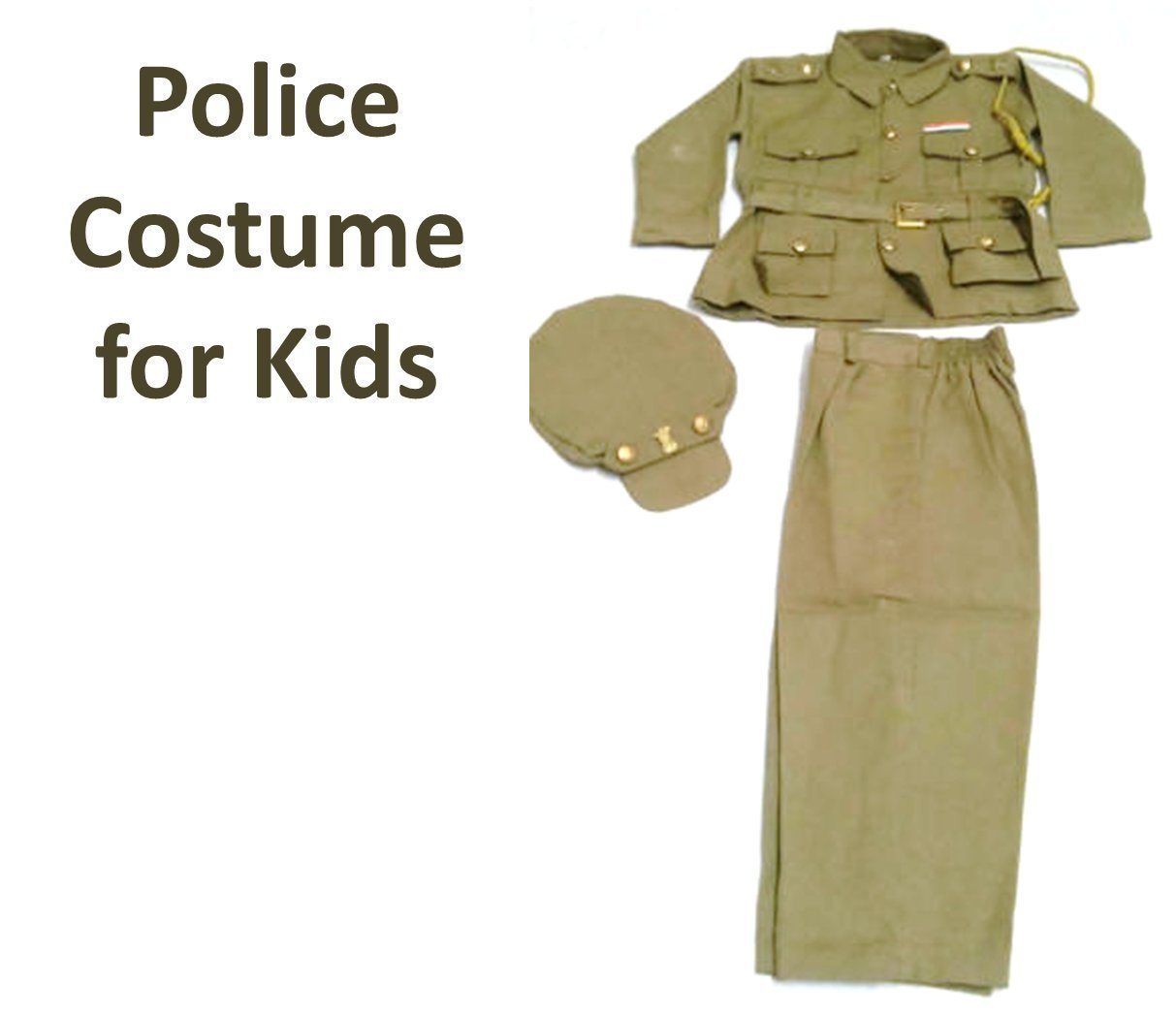 police dress for 4 years boy