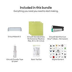Cricut Maker 3 Smart Cutting Machine - Vinyl