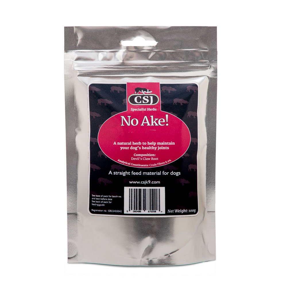 CSJ No Ake Dog Herb Supplement A natural Anti Inflammatory For Dogs - 100g